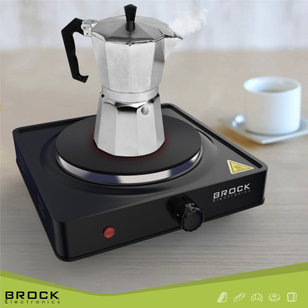 Ühe rõngaga elektripliit brock ep 100 bk, 1500w