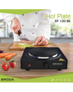 Ühe rõngaga elektripliit brock ep 100 bk, 1500w-foto10