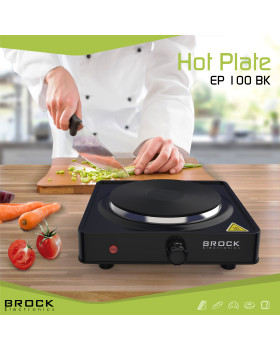 Ühe rõngaga elektripliit brock ep 100 bk, 1500w-foto10