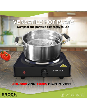Ühe rõngaga elektripliit brock ep 100 bk, 1500w-foto8