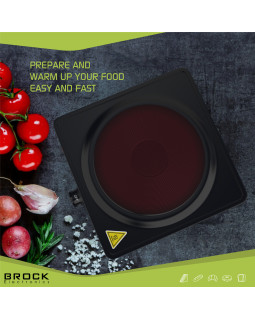 Ühe rõngaga elektripliit brock ep 100 bk, 1500w-foto4