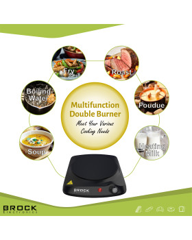 Brock infrapuna keeduplaat. ühetsooniline. 1200w-foto5