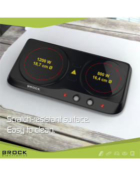 Brock infrapuna kütteplaat 1200w + 800w-foto10