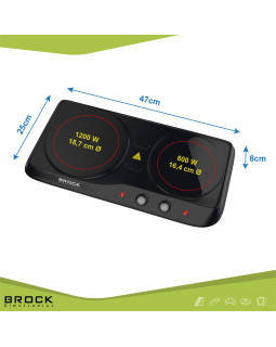 Brock infrapuna kütteplaat 1200w + 800w-foto20