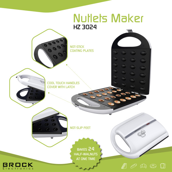 Brock nutlets vormimasin, 1400w