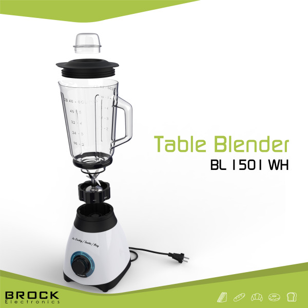 Brock blender. 1,5 l klaasanumber 500w