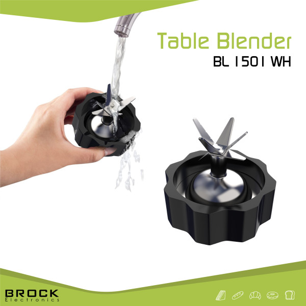 Brock blender. 1,5 l klaasanumber 500w