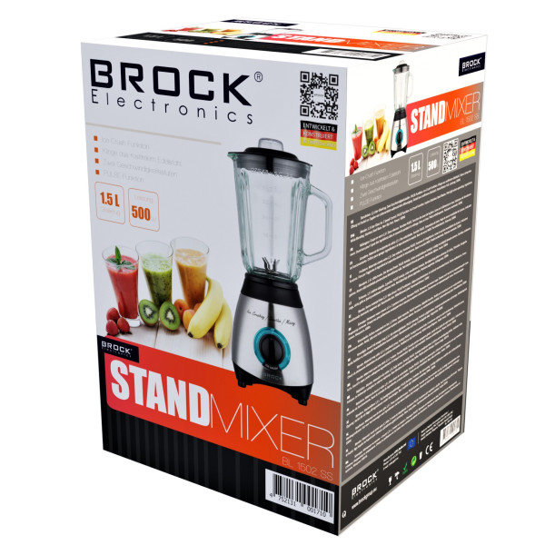 Brock blender. 1,5 l klaaspurk, 500w