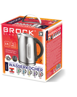 Brock elektriline veekeetja. maht: 1,7 l, 2200w-foto2