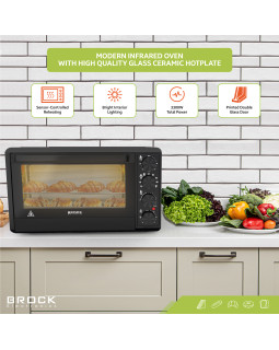 Elektriahi infrapunaküpsetusplaatidega, 50l, 1800w-foto6