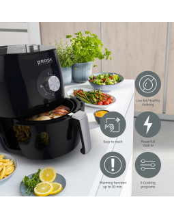 Brock õhkfritter 3,5l, 1300-1500w-foto6