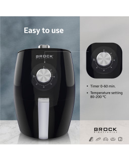 Brock õhkfritter 3,5l, 1300-1500w-foto9