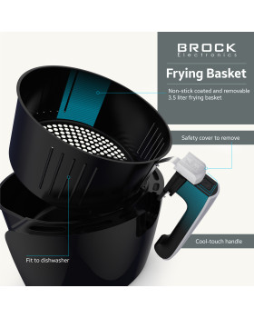 Brock õhkfritter 3,5l, 1300-1500w-foto7