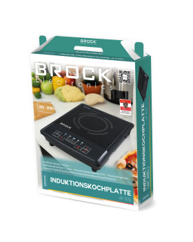 Indukcinė viryklė, 2000w. virimo paviršius: keraminis, 250*250mm-foto3