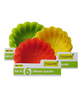 Maestro tassikoogivormid. 6 tk, silikoon