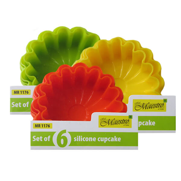 Maestro tassikoogivormid. 6 tk, silikoon