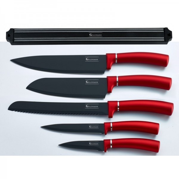 Noakomplekt goldmann 9999gm5259, 5 tk magnetribaga, mittenakkuva kattega, karbis