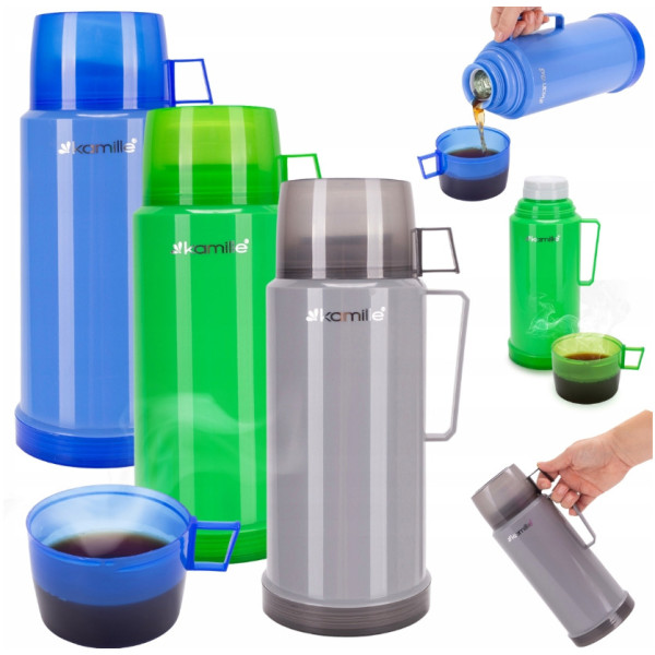 Termos klaassisuga 1,0 l, 2072, kamille