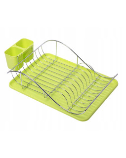 Nõudekuivatusrest 49 × 32 × 12,5 cm (roheline), 0761a, kamille Nõudekuivatusrest 49 × 32 × 12,5 cm (roheline), 0761a, kamille