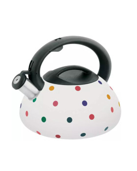 Traditsiooniline 3 l veekeetja, valge täppidega, klausberg, kb 7074