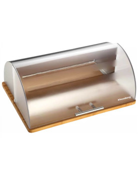 Duoninė dėžutė, plienas-akrilas-bambukas klausberg. Duoninė dėžutė, plienas-akrilas-bambukas klausberg.