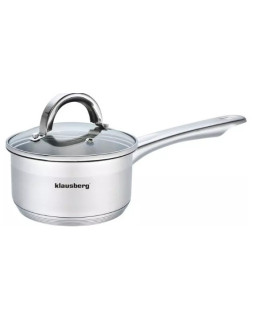 Terasest kastrul, ø12cm 0,5l klausberg, kb 7131