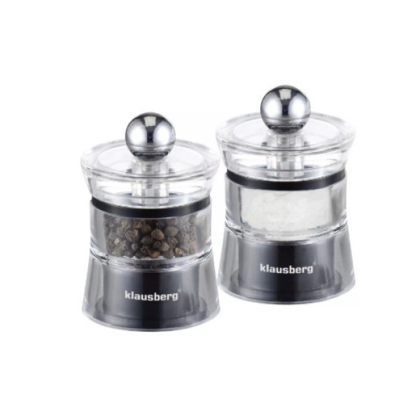 Klausbergi pipra- ja soolaveski komplekt, 15ml, kb 7432