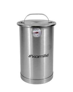 Terasest singikeetja + termomeeter, 1,5l, 6506, kamille