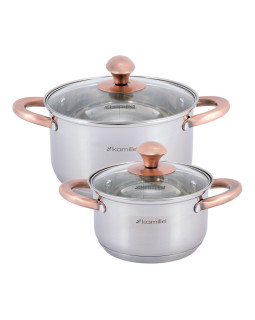 Pottide komplekt 2 tk (1.5l, 3.0l), 4935, kamille