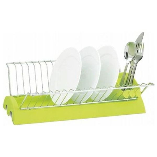 Nõudekuivati 41.5×28×13.5cm (roheline), 0769b, kamille