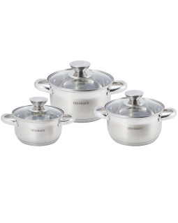 Pottide komplekt, 3 osa, 100002, ofenbach