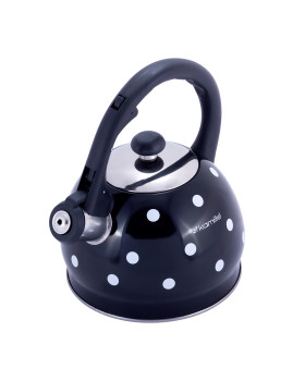 Roostevabast terasest veekeetja vilega, 2,0 l (must), 1070 bl, kamille