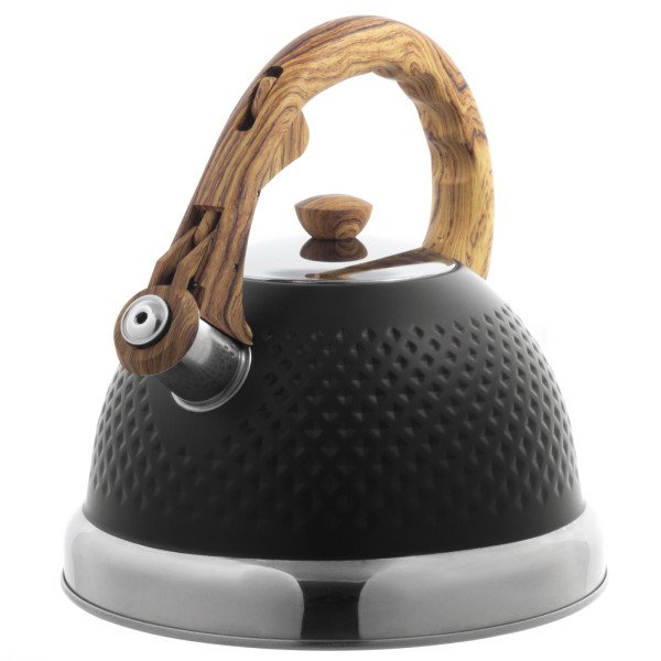 Roostevabast terasest veekeetja vilega, 2,7 l, must, ofenbach, 100305bl