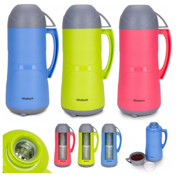 Termos klaasist sisuga 1.0l, 101321, ofenbach