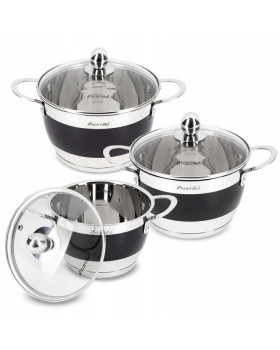 Pottide komplekt 3 tk (2.0l, 2.7l, 3.6l), 5765, kamille Pottide komplekt 3 tk (2.0l, 2.7l, 3.6l), 5765, kamille