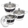 Pottide komplekt 3 tk (2.0l, 2.7l, 3.6l), 5765, kamille