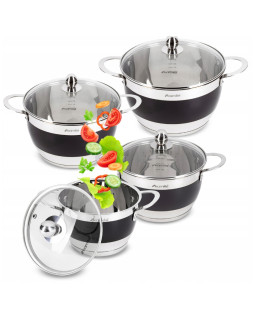 Pottide komplekt 4 tk (2.0l, 2.7l, 3.6l, 5.9l), 5766, kamille