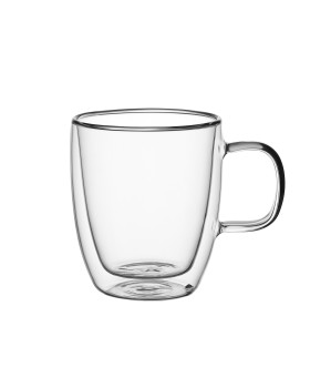 2 topeltseinaga klaaskruusi komplekt 350 ml, 9001, kamille 2 topeltseinaga klaaskruusi komplekt 350 ml, 9001, kamille