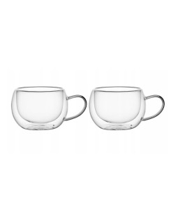 2 topeltklaasist kruusi komplekt 300 ml, 9002, kamille 2 topeltklaasist kruusi komplekt 300 ml, 9002, kamille