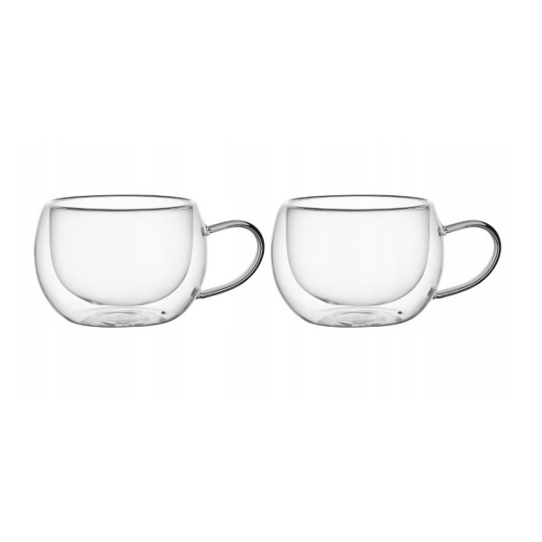 2 topeltklaasist kruusi komplekt 300 ml, 9002, kamille 2 topeltklaasist kruusi komplekt 300 ml, 9002, kamille