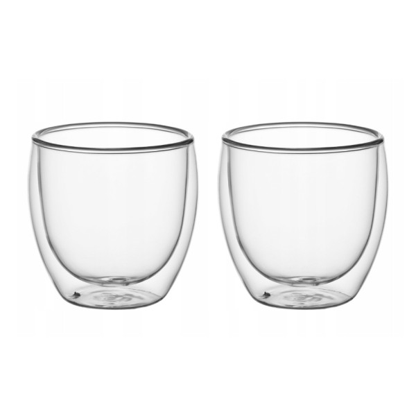 2 topeltklaasist klaasi komplekt 250 ml, 9011, kamille