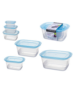 Lõunakarpide komplekt, 3 tk, 310 ml / 690 ml / 1380 ml, 41151, 20,2 x 13,7 x 9,5, galicja