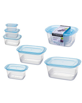 Lõunakarpide komplekt, 3 tk, 310 ml / 690 ml / 1380 ml, 41151, 20,2 x 13,7 x 9,5, galicja