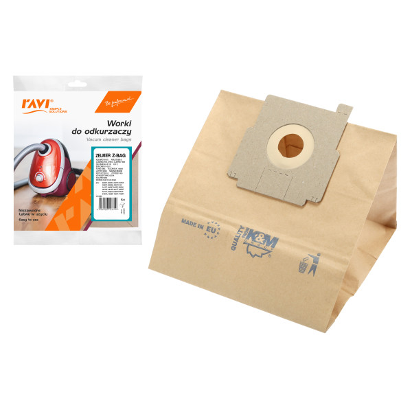 Tolmuimejakotid zelmer (z-bag), 5 tk, 20 x 2 x 30, 10374, simple solution