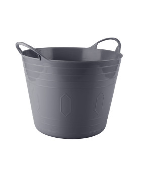 Mitmefunktsionaalne korv, 15 l, hall, 24,5 x 35 x 24, 40222, simple solution