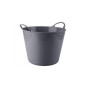 Mitmefunktsionaalne korv, 42 l, hall, 33 x 33 x 45, 40224, simple solution