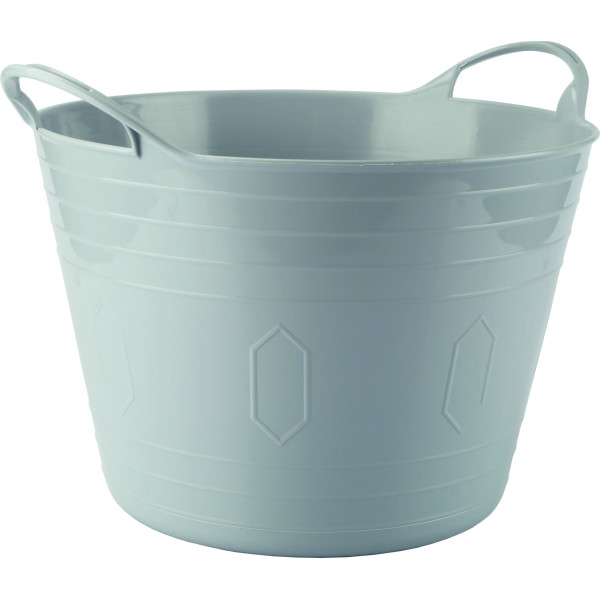 Mitmefunktsionaalne korv 15 l, tuhapuit, 24,5 x 35 x 24, 40222, simple solution