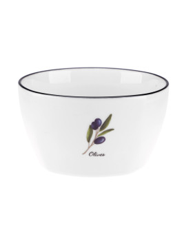 Portselankauss, 350 ml, oliivid, 11.5 x 11.5 x 6.5, 81474, ravi decor