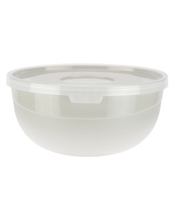 Kauss kaanega, 0,7 l, hallikas beež, 14 x 14 x 7, 91311, ravi decor
