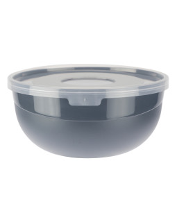 Kauss kaanega, 0,7 l, grafiithall, 14 x 14 x 7, 91311, ravi decor